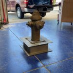fire hydrant paint job
