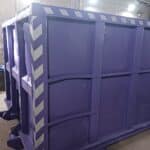 dumpster after