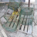 lawn chairs before